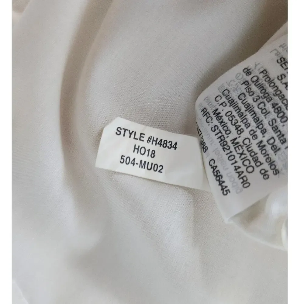 J. Crew Slim-fit Ludlow Premium Fine Cotton Dress Shirt White 15.5/34 *Flaw